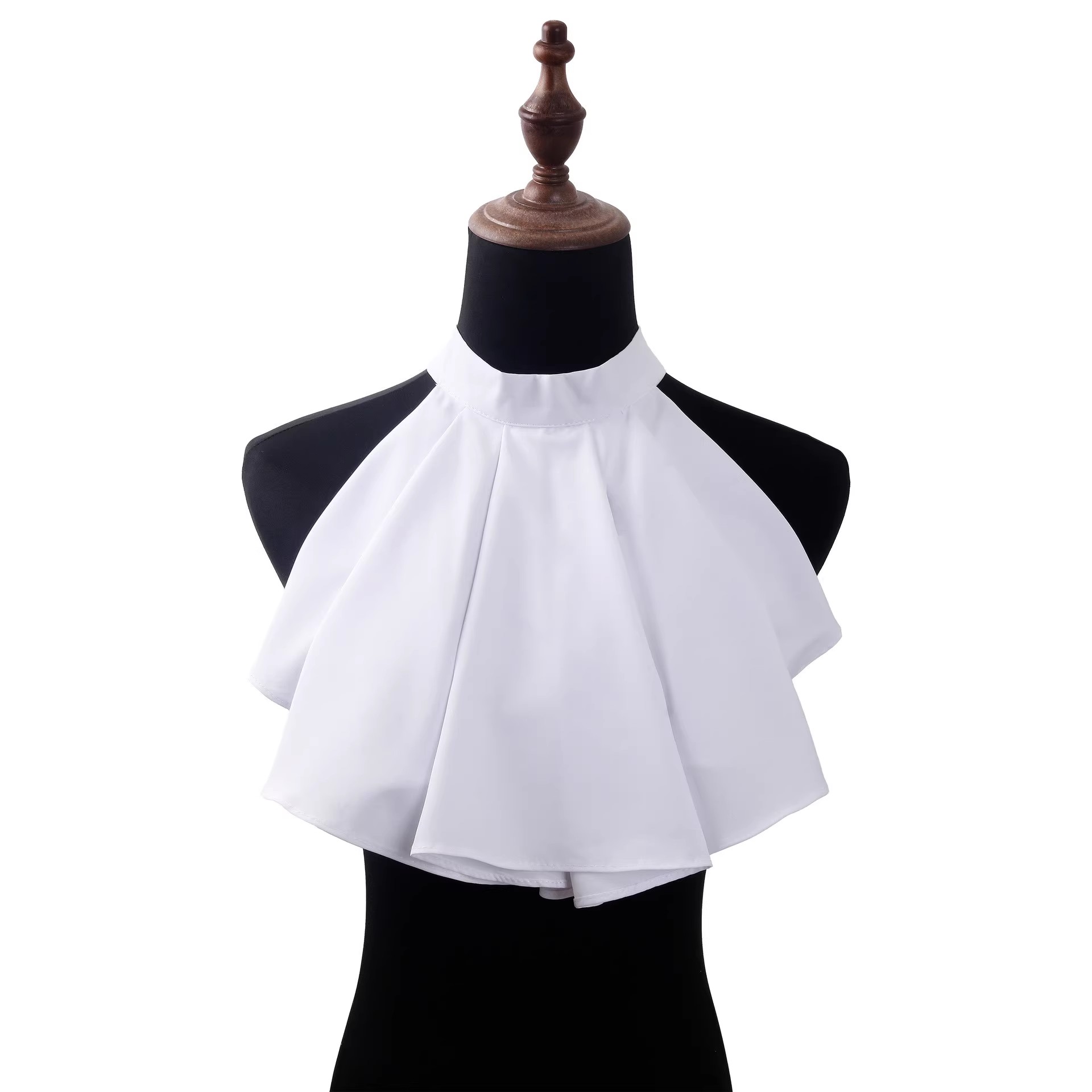 Women'S Accessories For Neck - Victorian Neck Collar Ruffled Lace Jabot