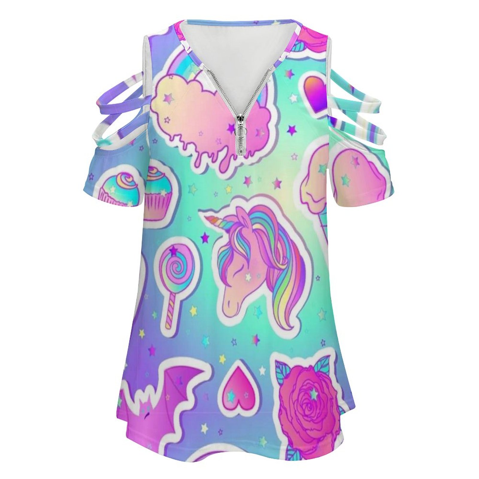 Rainbow Stickers Women's T-Shi - đánh giá và giá Women'S Accessories In The 90S