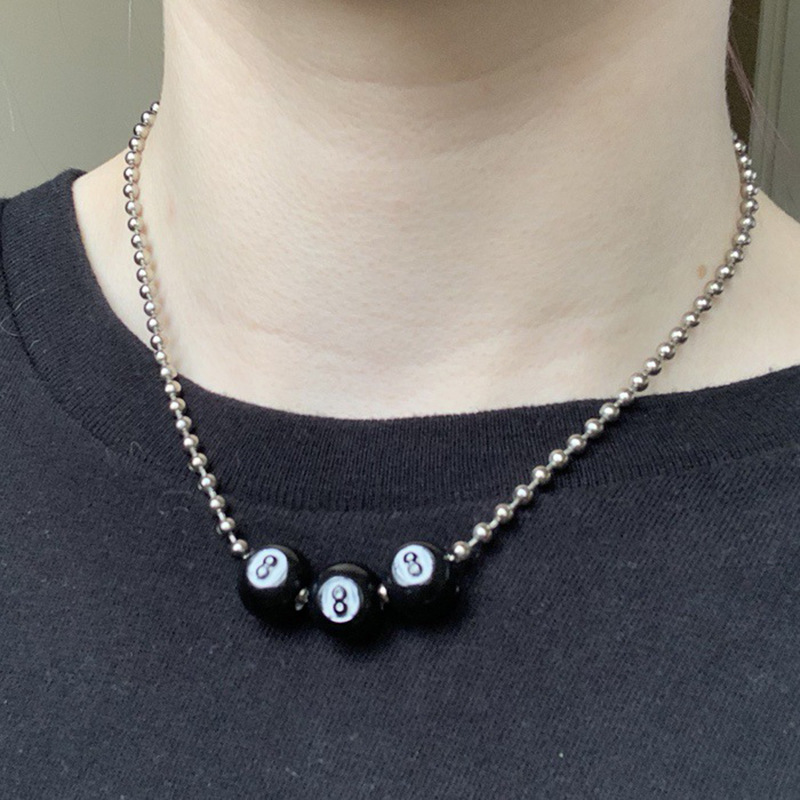 Kpop Fashion Vintage Black 8 B - đánh giá và giá Women'S Accessories In The 90S