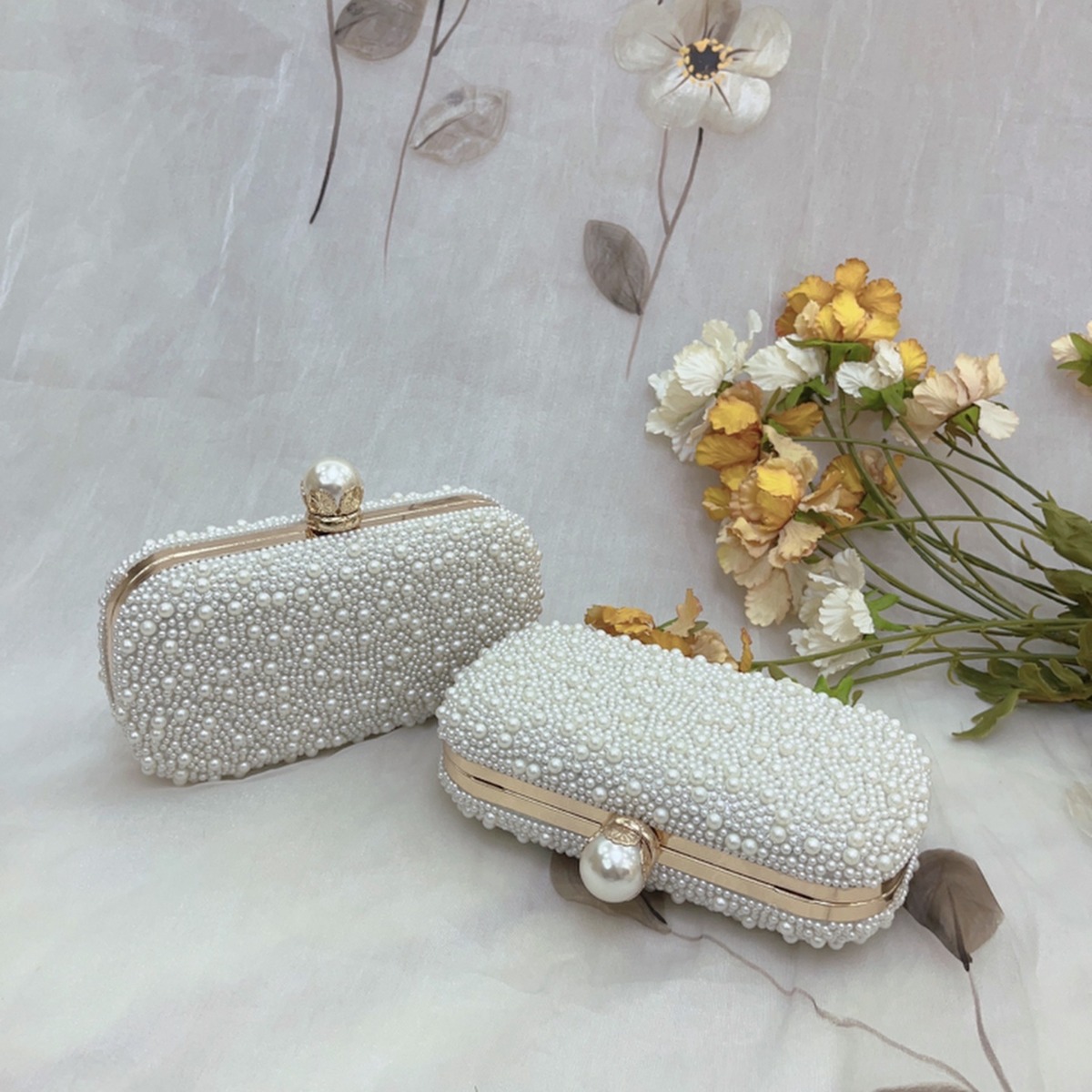 Luxury Wedding Evening Dress B - đánh giá và giá Wallet Chain Bag