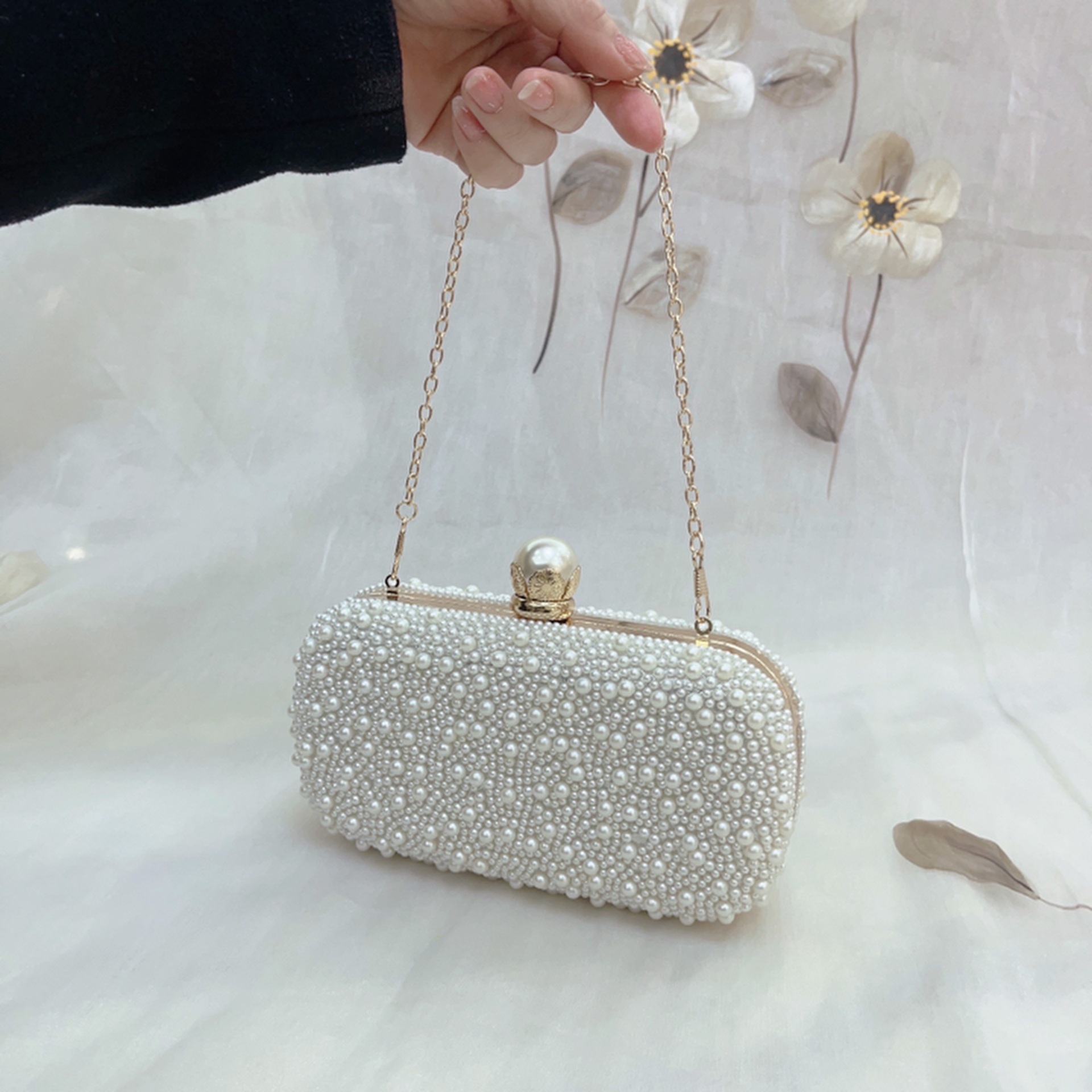 Luxury Wedding Evening Dress B - đánh giá và giá Wallet Chain Bag