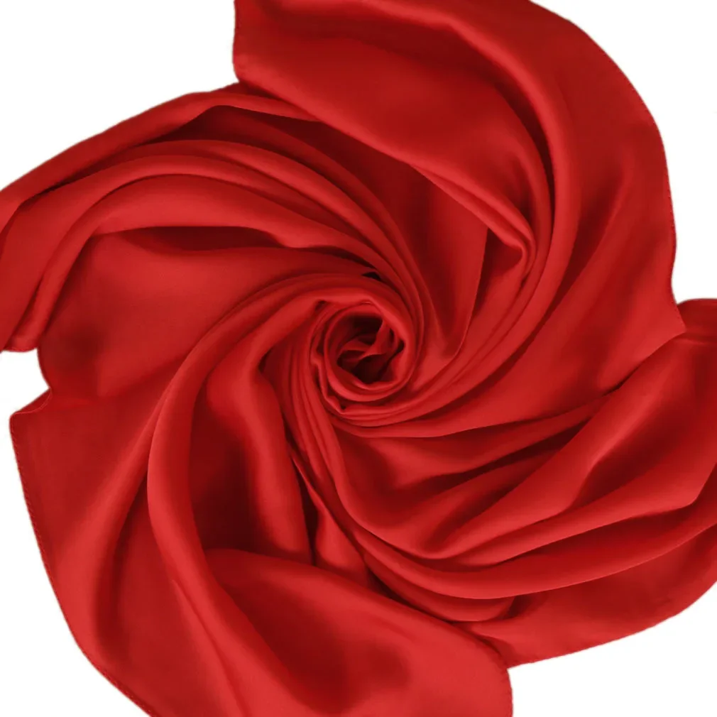 Satin Scarf Women 70cm Solid C - đánh giá và giá Women'S Accessories For Neck