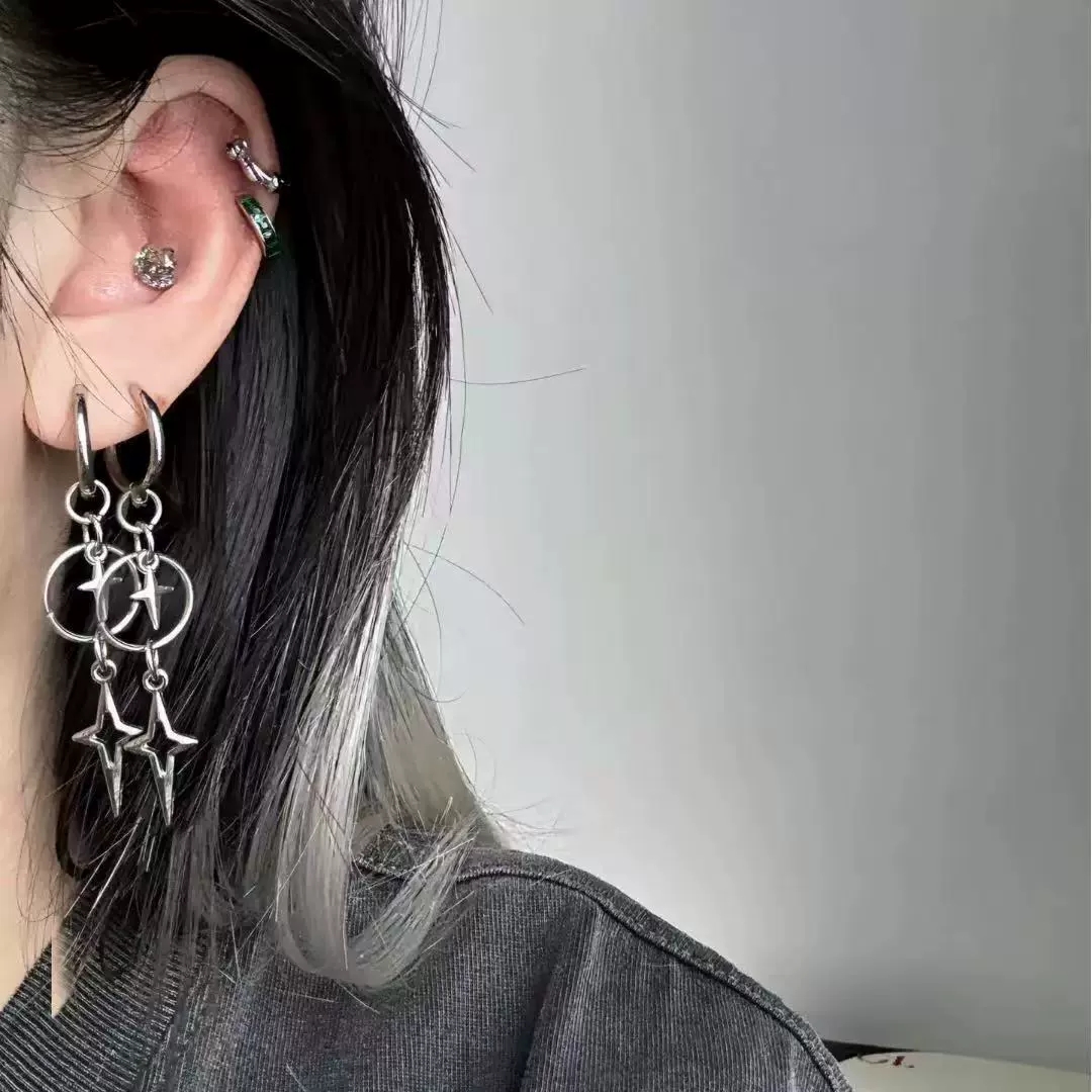 Personalized Punk Cross Star P - đánh giá và giá Women'S Accessories In The 90S