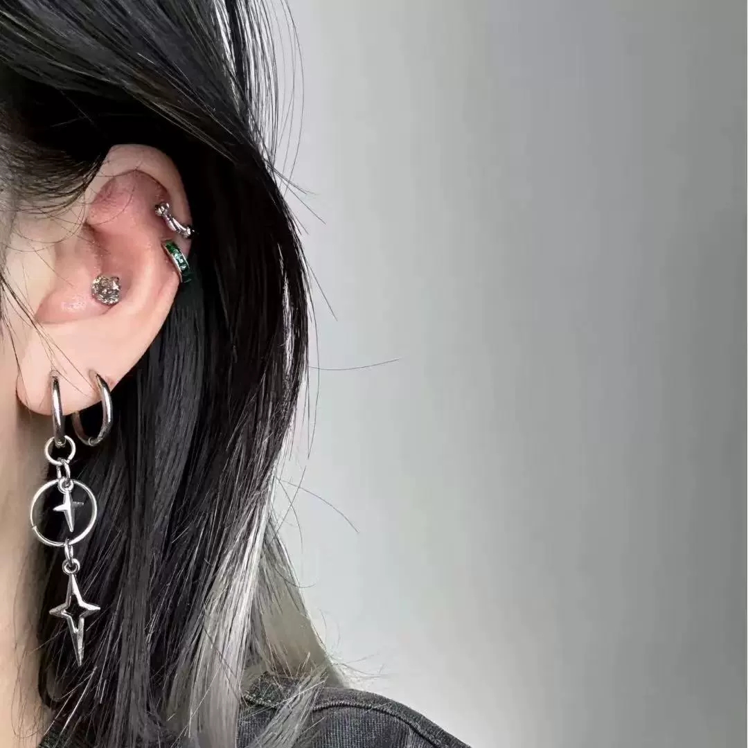 Personalized Punk Cross Star P - đánh giá và giá Women'S Accessories In The 90S