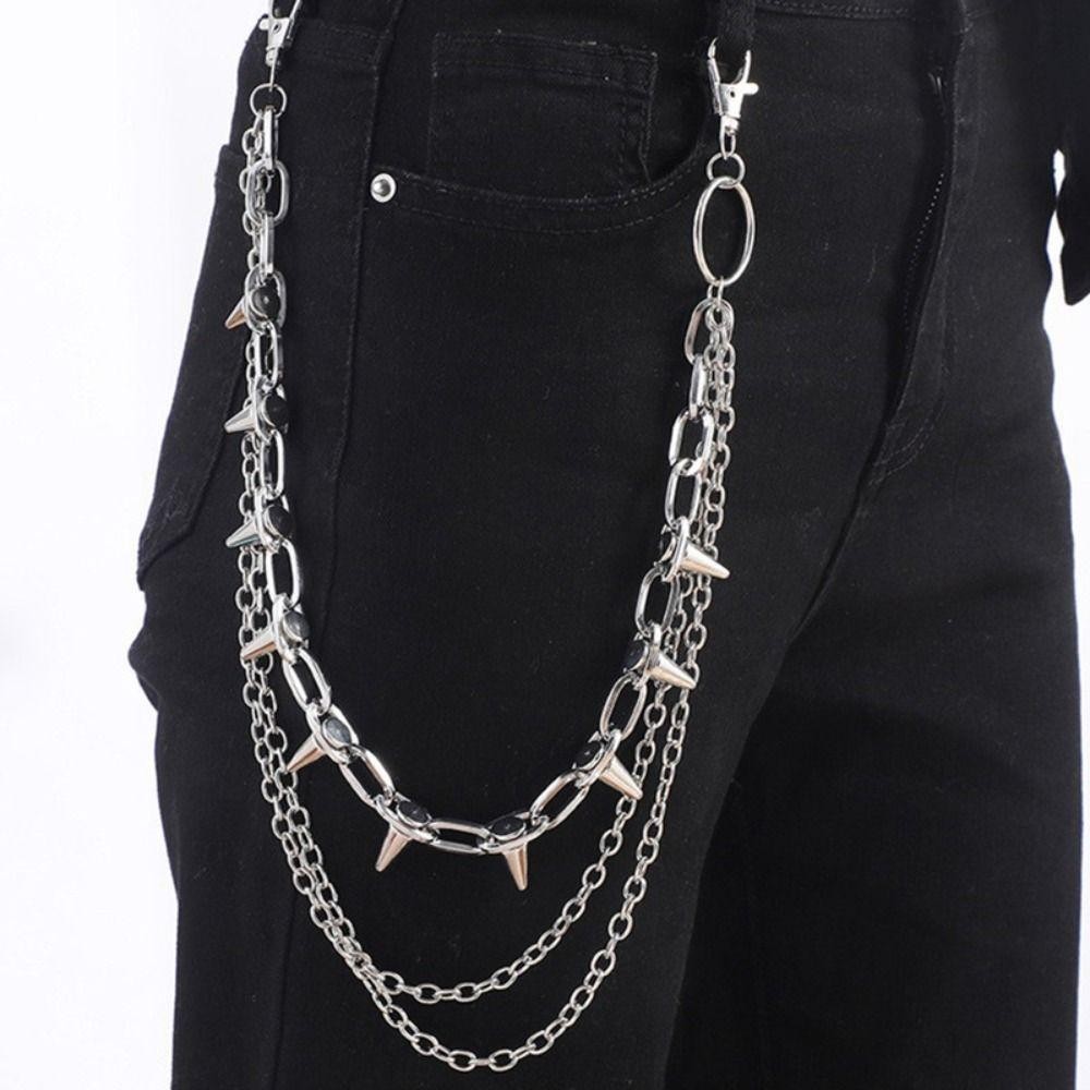 Unisex Hip Hop Punk Rock Metal - đánh giá và giá Wallet Chain Bag