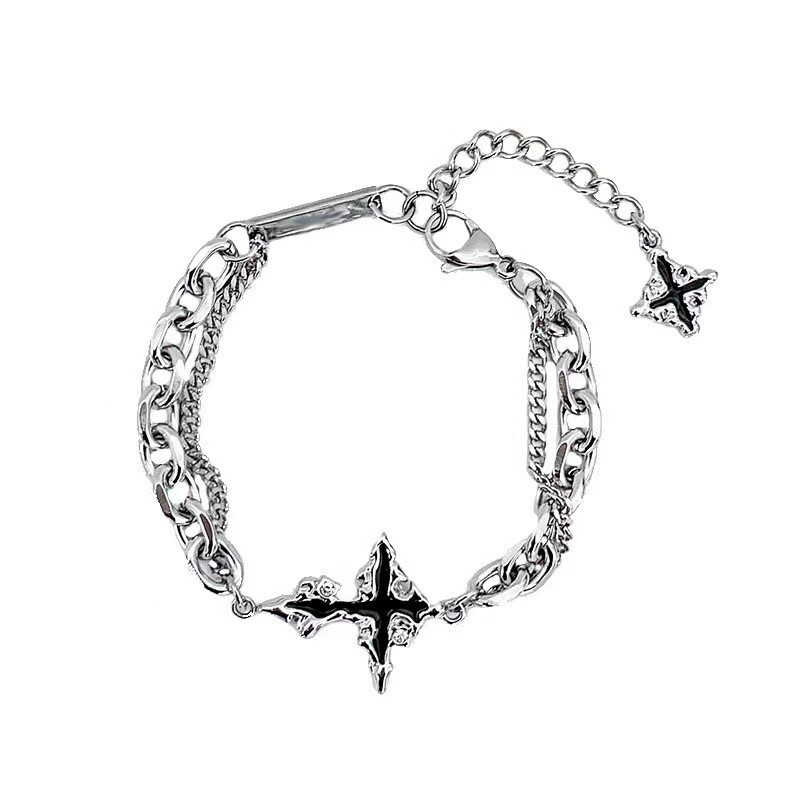 Punk Black Cross Pendant Chain - đánh giá và giá Women'S Accessories In The 90S