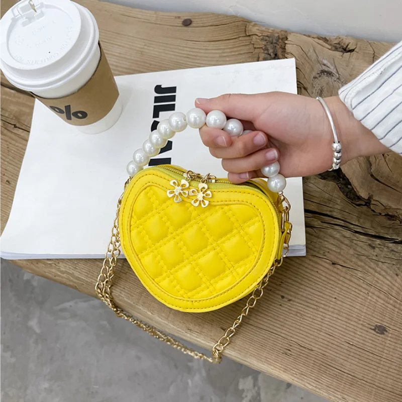 Dễ Thương Trẻ Em Hình Trái Tim - đánh giá và giá Wallet Chain Bag