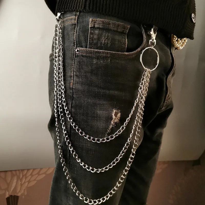 Layer Metal Belt Chain Punk Ho - đánh giá và giá Wallet Chain Bag