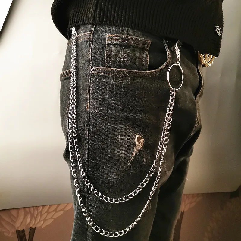 Layer Metal Belt Chain Punk Ho - đánh giá và giá Wallet Chain Bag