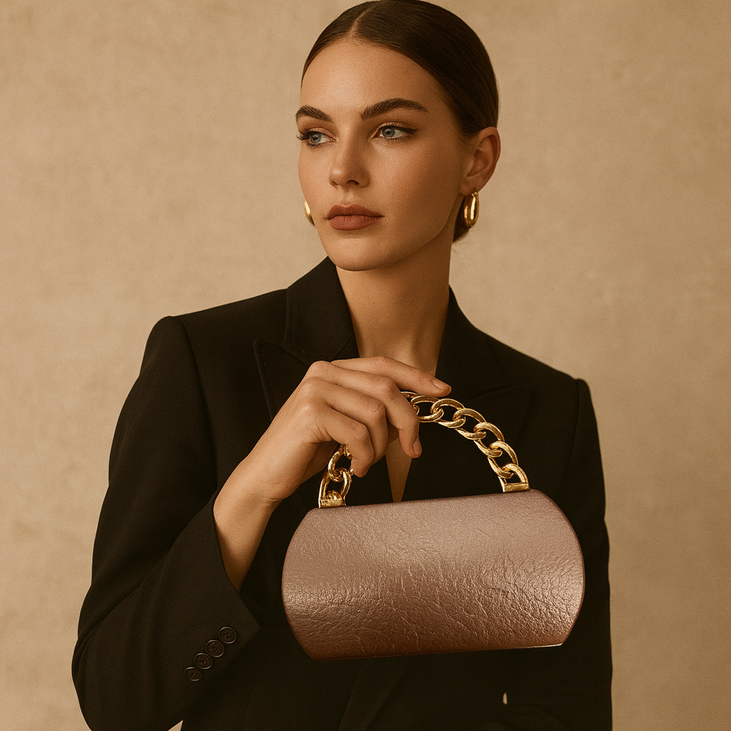 Luxury Gold Metal Buckle Box C - đánh giá và giá Wallet Chain Bag