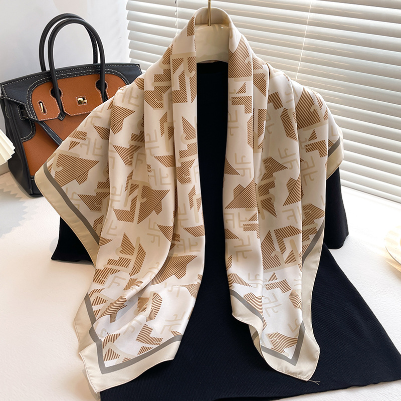 New Twill Satin Scarf 90cm, Wo - đánh giá và giá Women'S Accessories For Neck