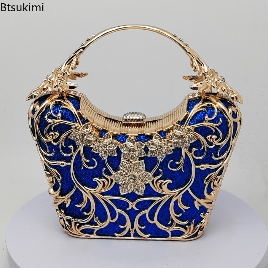 Hollow Out Metal Evening Bags  - đánh giá và giá Wallet Chain Bag