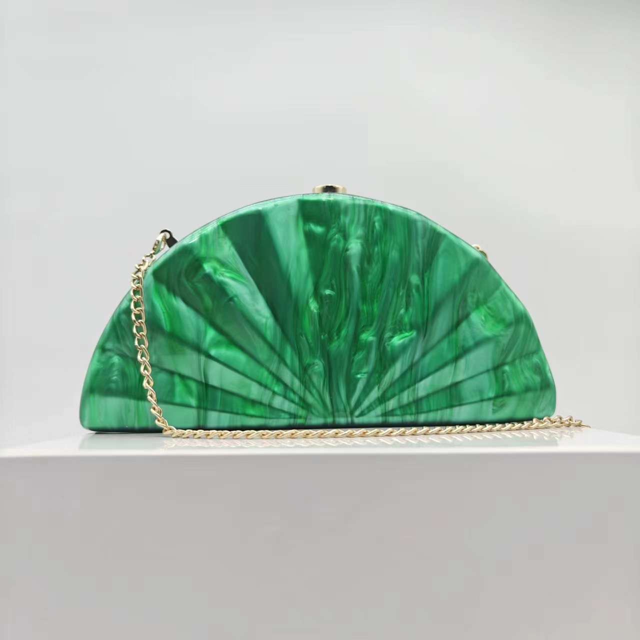 Women Brand Half Moon Circular - đánh giá và giá Wallet Chain Bag