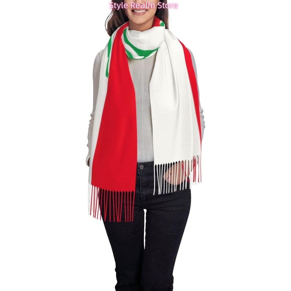 Flag Of Lebanon Print Polyeste - đánh giá và giá Women Accessories Lebanon