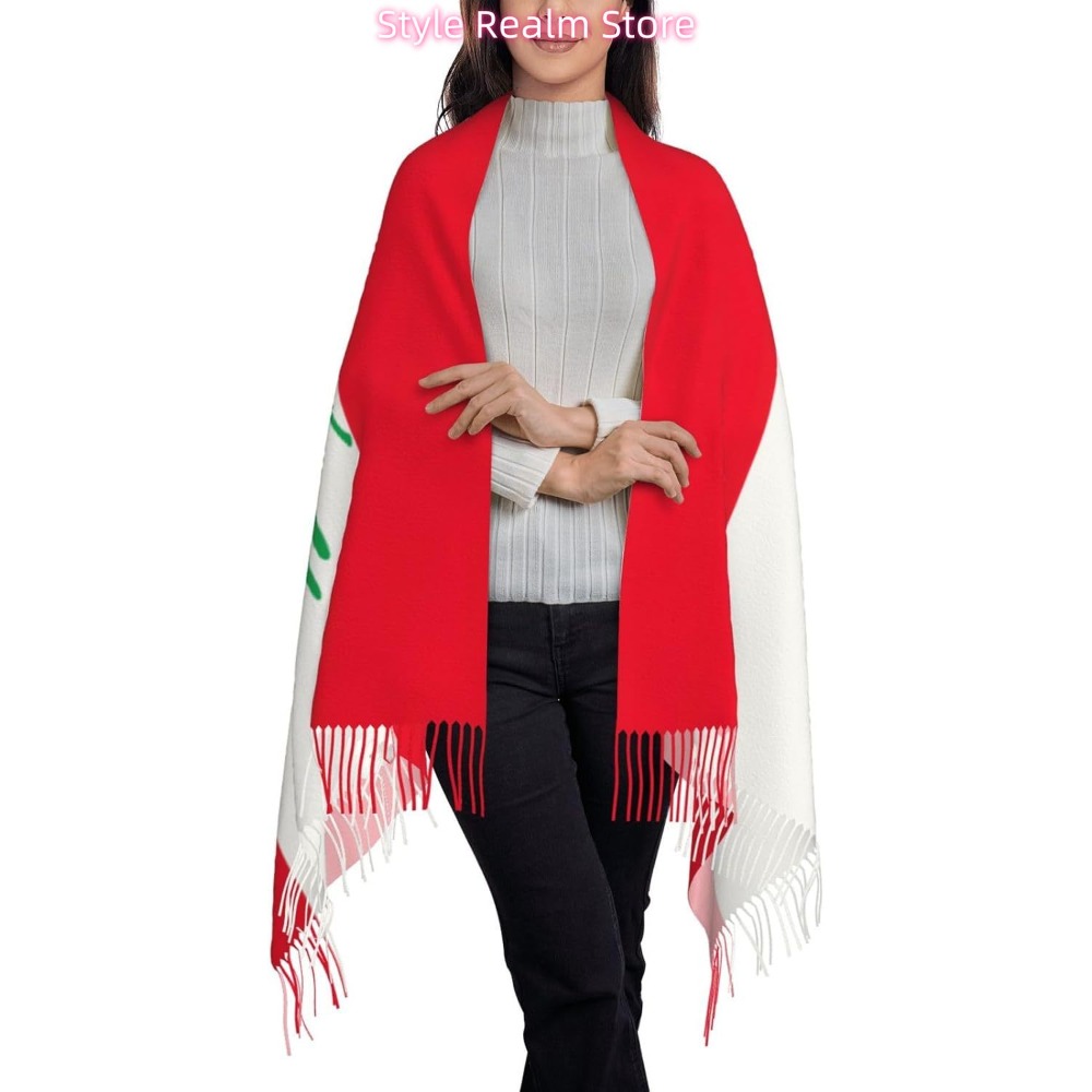 Flag Of Lebanon Print Polyeste - đánh giá và giá Women Accessories Lebanon
