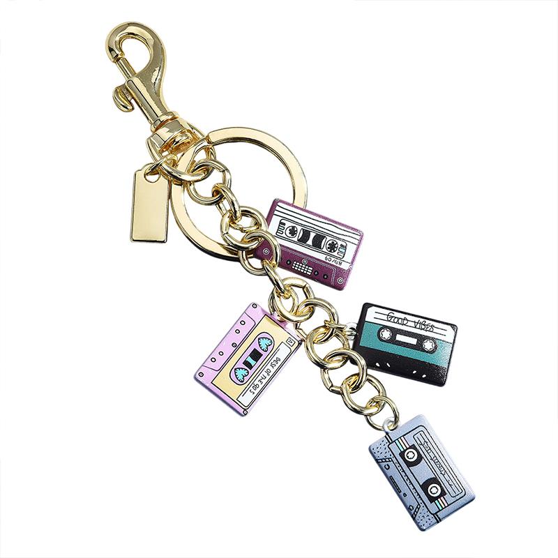 Vintage Cassette Tape Keychain - đánh giá và giá Women'S Accessories In The 90S