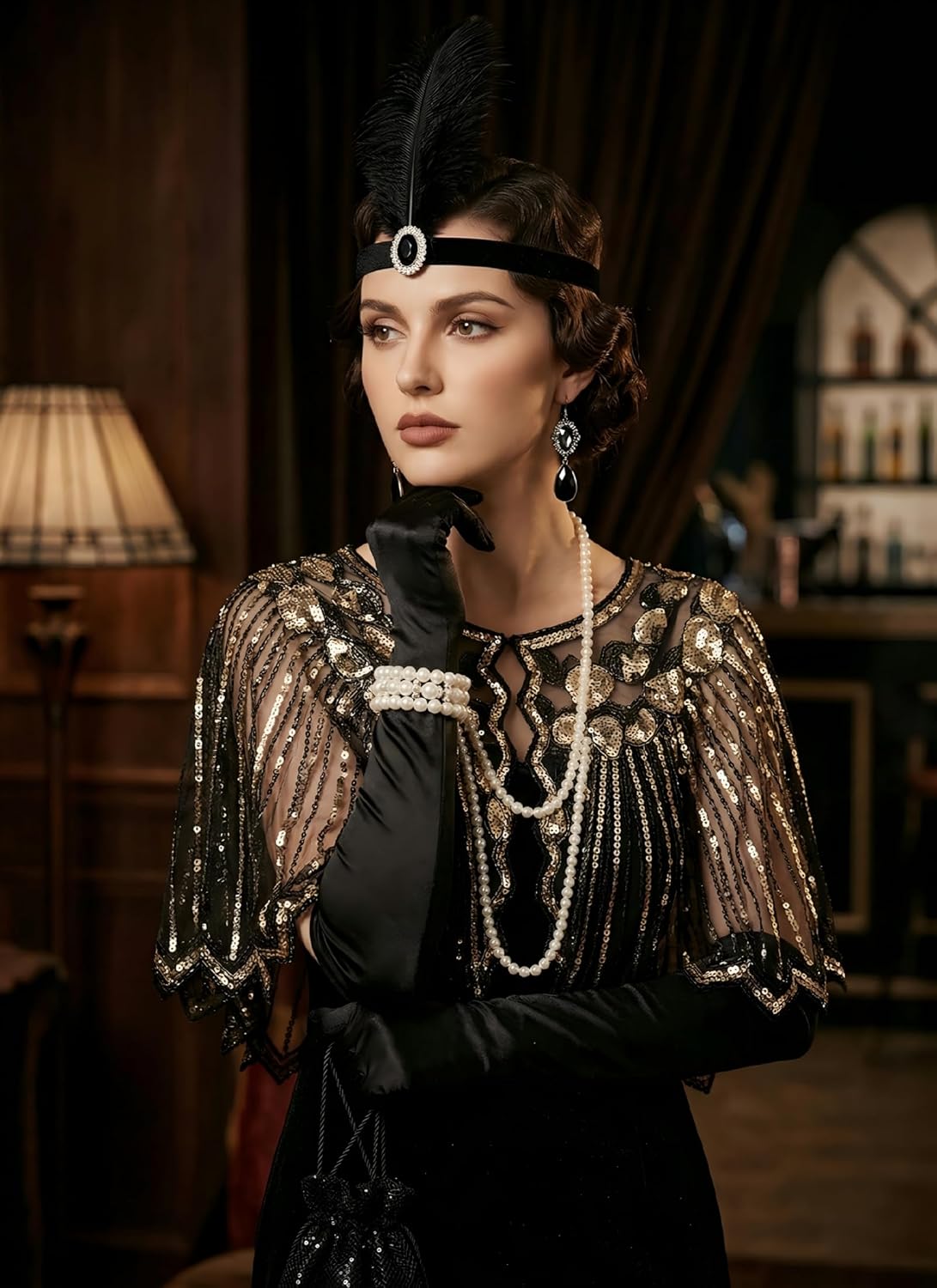 1920s Accessories Set for Wome - đánh giá và giá Women Accessories Pack