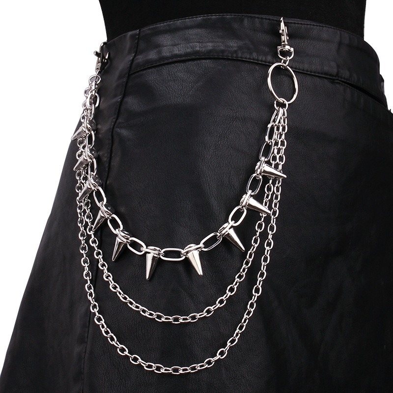 Hip Hop Punk Rock Metal Pants  - đánh giá và giá Wallet Chain Bag