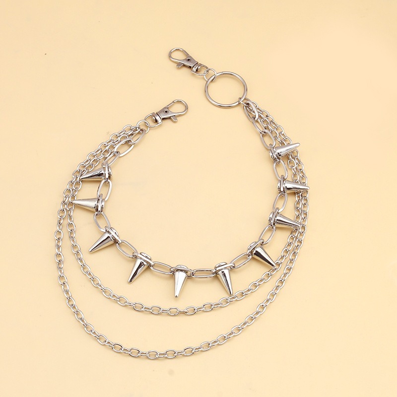 Hip Hop Punk Rock Metal Pants  - đánh giá và giá Wallet Chain Bag