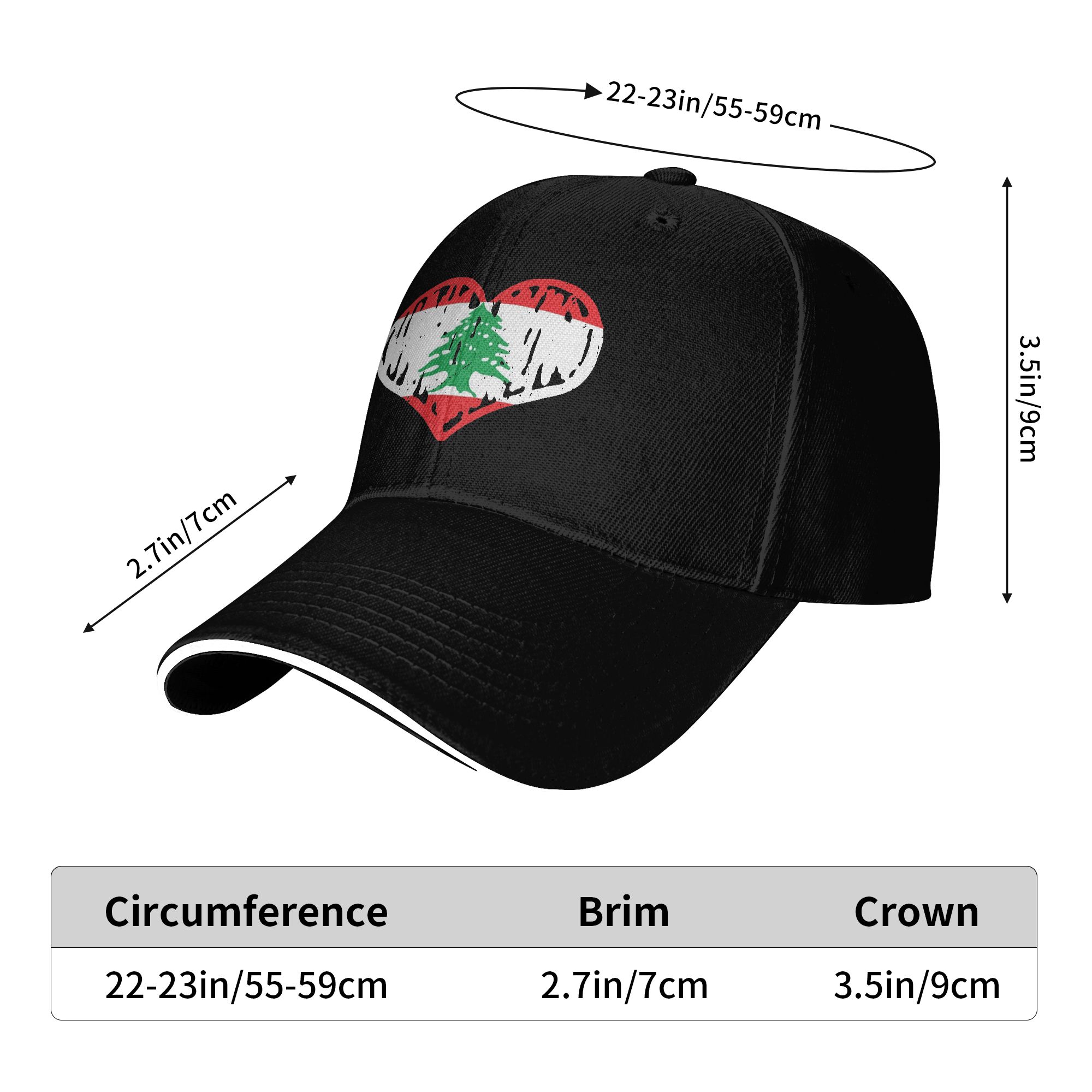 Lebanon Flag Heart Accessories - đánh giá và giá Women Accessories Lebanon