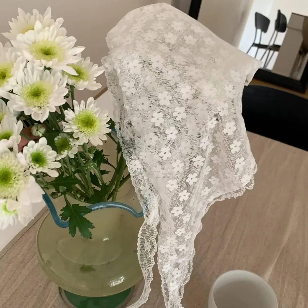 Elegant Lace Neck Scarf for Wo - đánh giá và giá Women Accessories Shop Design