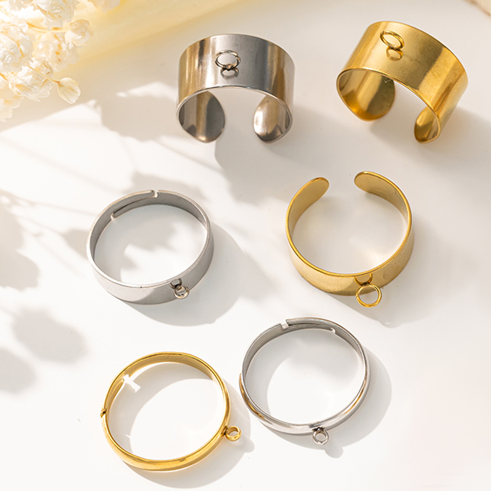 5pcs/Lot Stainless Steel Gold  - đánh giá và giá Women Accessories Pack