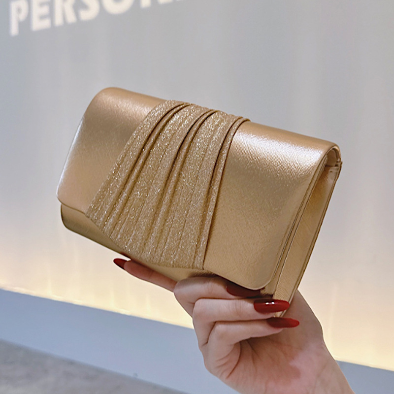 Golden Small Evening Clutch Ba - đánh giá và giá Wallet Chain Bag