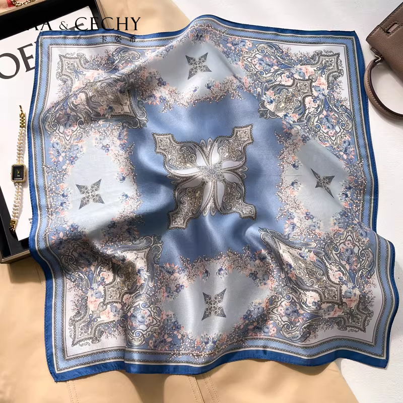 Baroque Floral 100% Mulberry S - đánh giá và giá Women'S Accessories For Neck