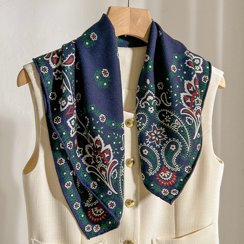 70% Wool 30% Silk Scarf Women  - đánh giá và giá Women'S Accessories For Neck