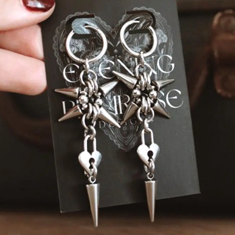 Punk Fashion Stainless Steel C - đánh giá và giá Women'S Accessories In The 90S