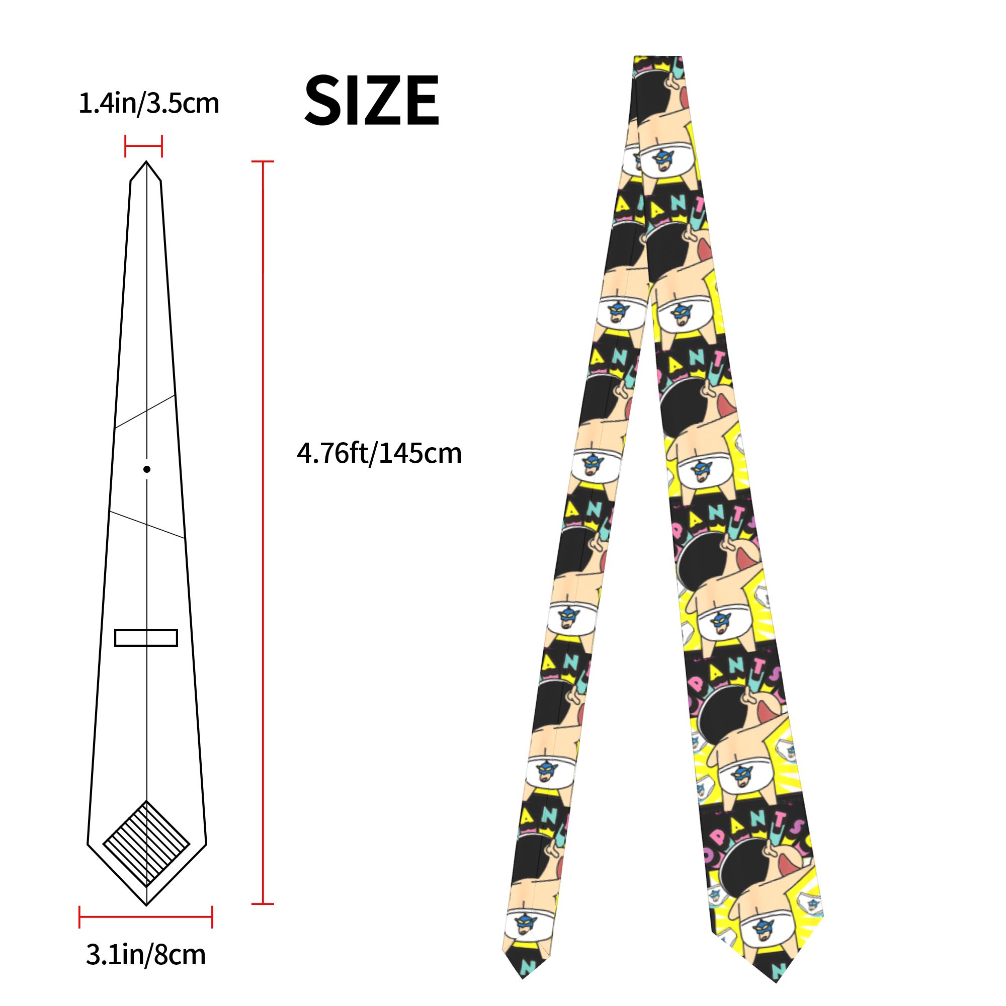 Shinchan Cartoon 90s Necktie M - đánh giá và giá Women'S Accessories In The 90S