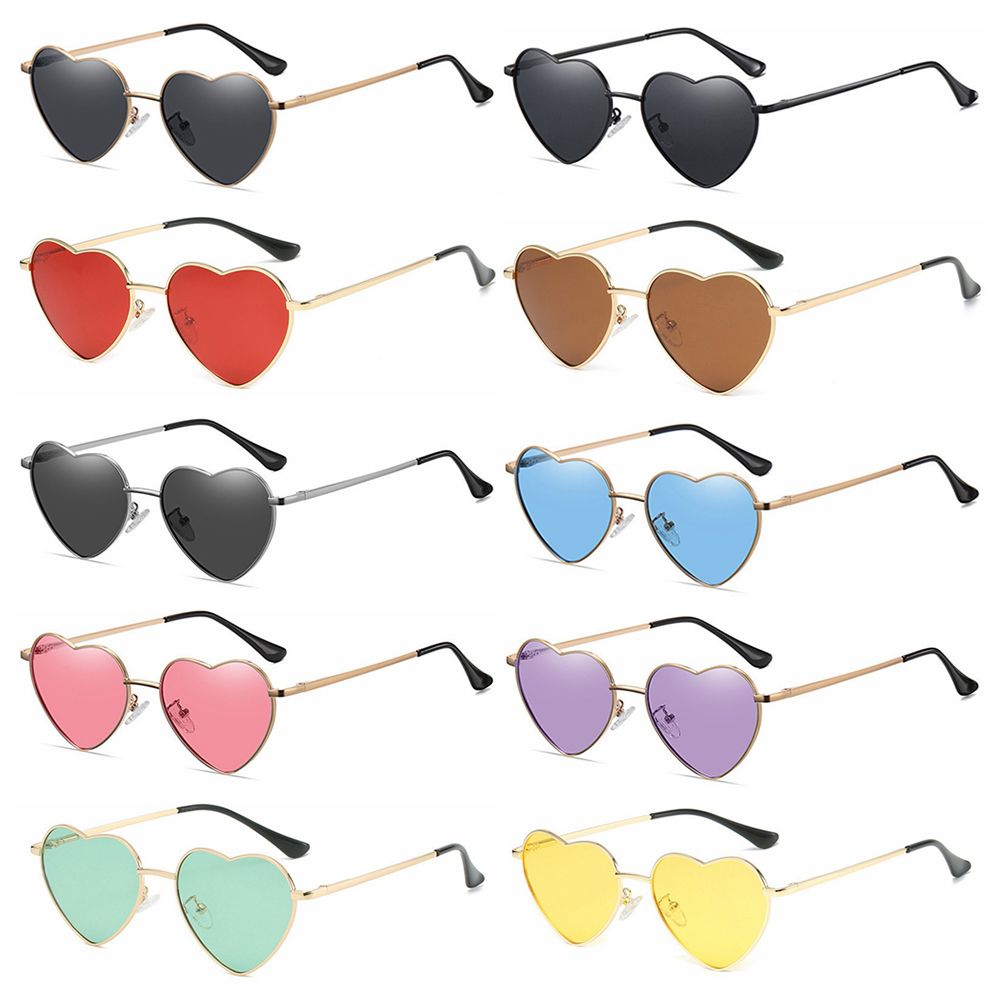 Heart-Shaped Sunglasses Heart  - đánh giá và giá Women'S Accessories In The 90S