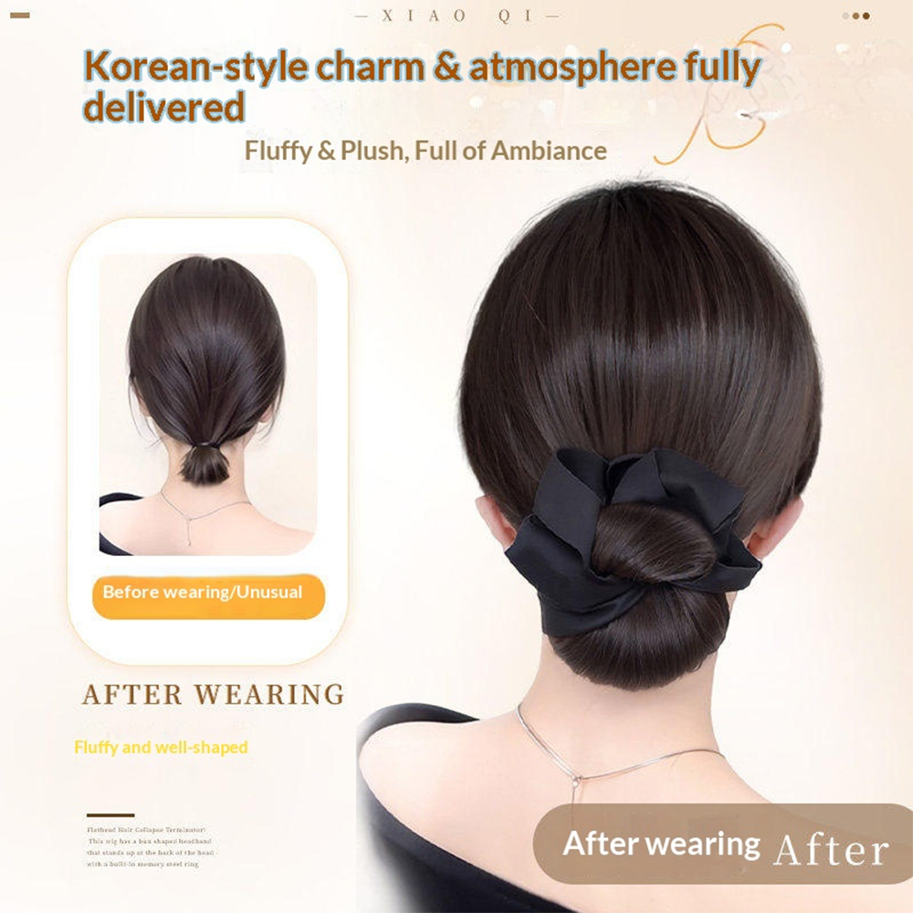 Low Synthetic Bun Ponytail Hai - đánh giá và giá Women Accessories Pack