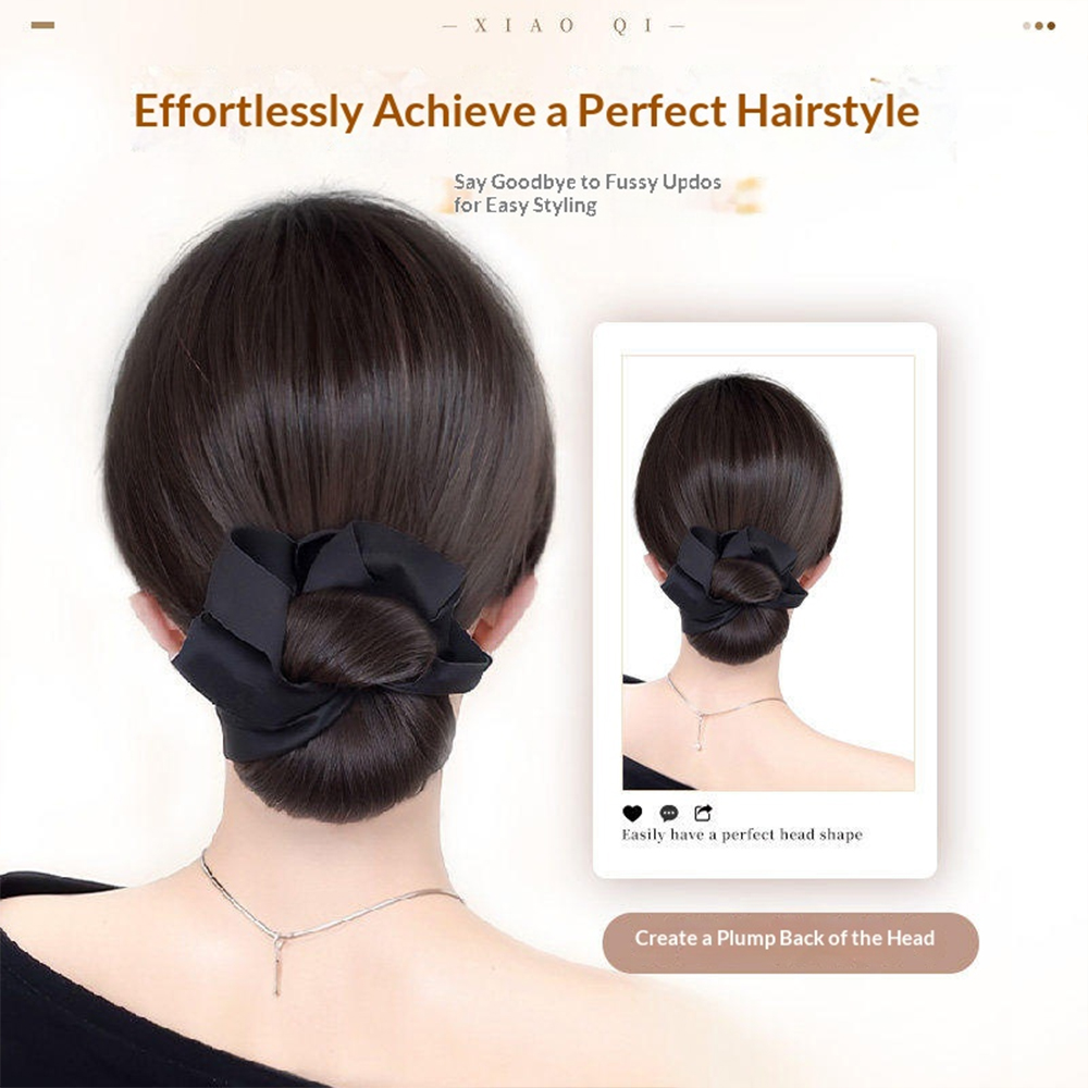 Low Synthetic Bun Ponytail Hai - đánh giá và giá Women Accessories Pack