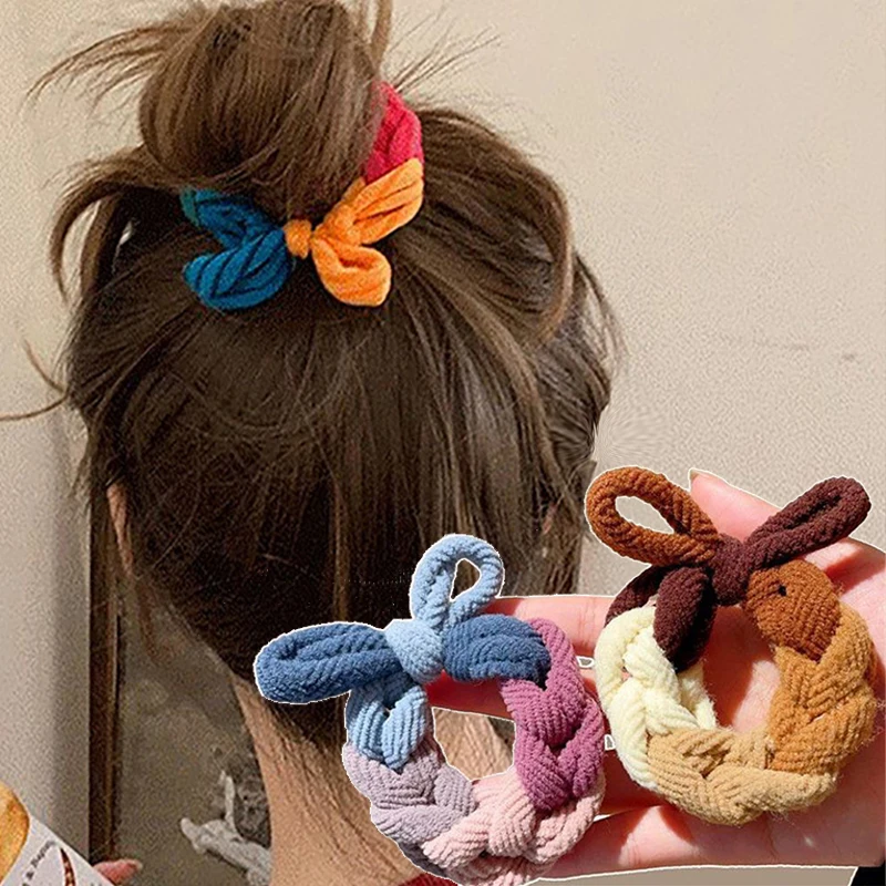 Colorful Hand-Woven Hair Rope  - đánh giá và giá Women Accessories Shop Design