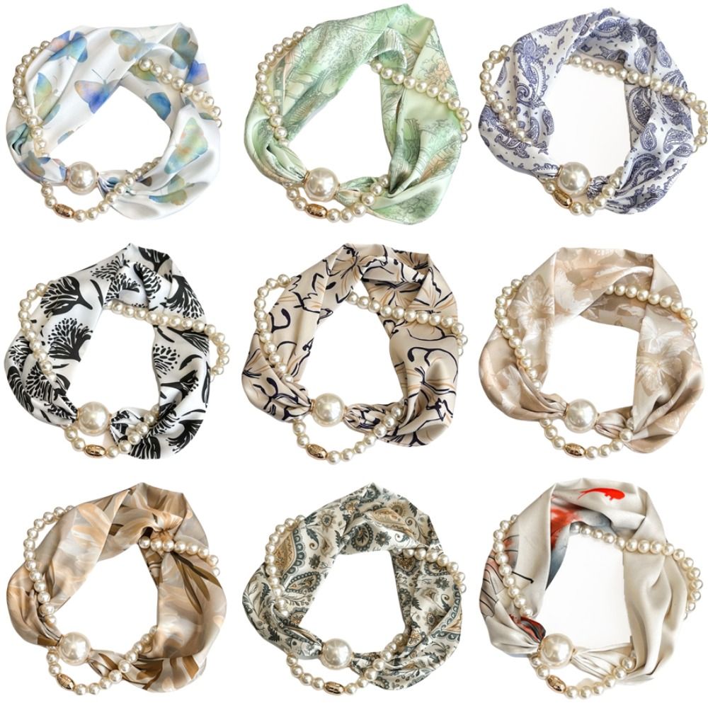 Silk Material Magnetic Pearl S - đánh giá và giá Women'S Accessories For Neck