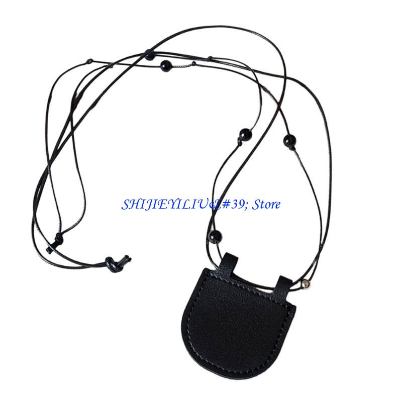 E21F Ví đeo cổ bằng da chắc ch - đánh giá và giá Women Accessories Shop Design